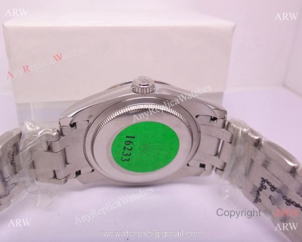 Rolex White Gold Masterpiece White MOP Face Lady Size 5