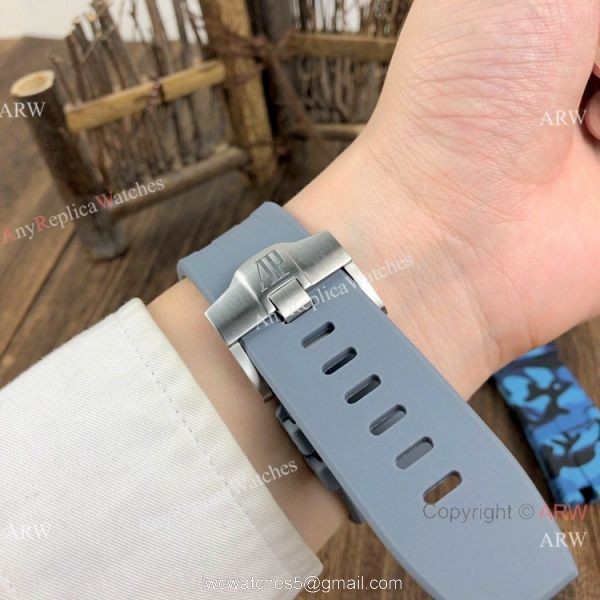 Replica Audemars Piguet Michael Schumacher Automatic Watch Gray Dial 5
