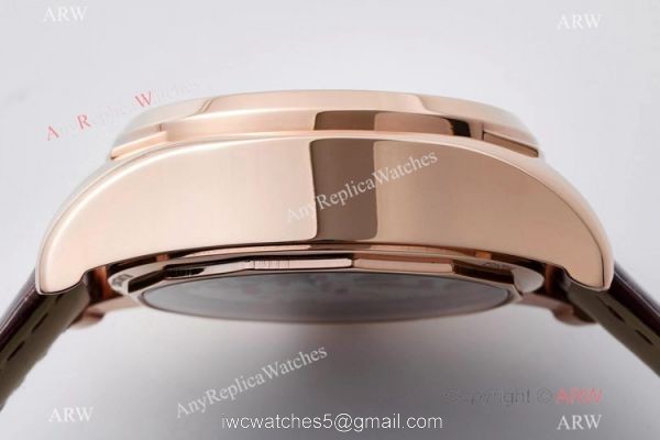 Swiss Replica Vacheron Constantin Fiftysix Flying Tourbillon EUR Factory 1:1 Best Edition Watch Rose Gold 5