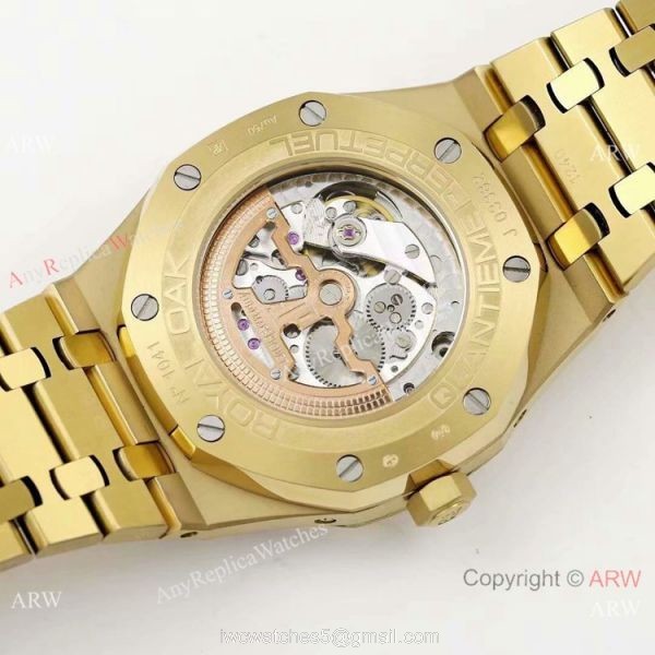 2021 New BF Factory Audemars Piguet Perpetual Calendar Watch Yellow Gold Cal.5134 Movement 5
