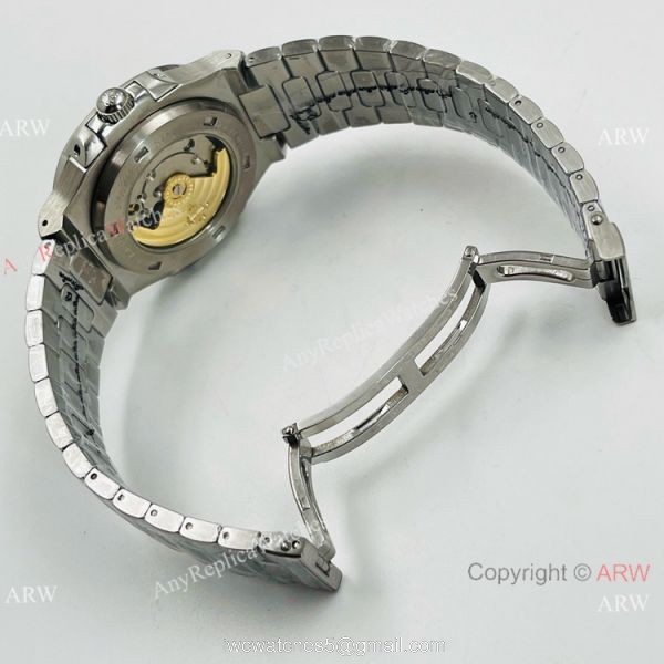 New Copy Patek Philippe Nautilus Olive Green Automatic Watch 42mm 5