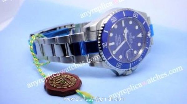 Upgraded Version Extra Large Blue dial blue ceramic bezel 41mm Rolex Submariner Watches 6