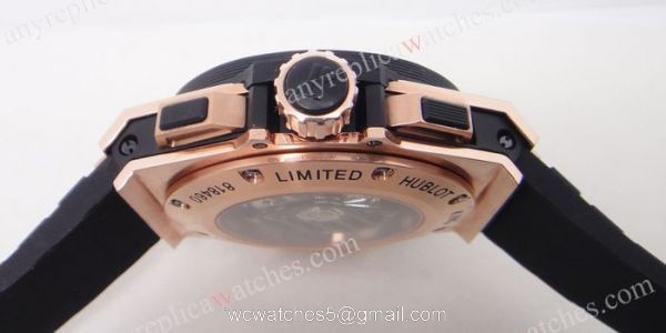 Hublot KING POWER GOLD 48mm Bezel in Red Gold and Black Rubber 6