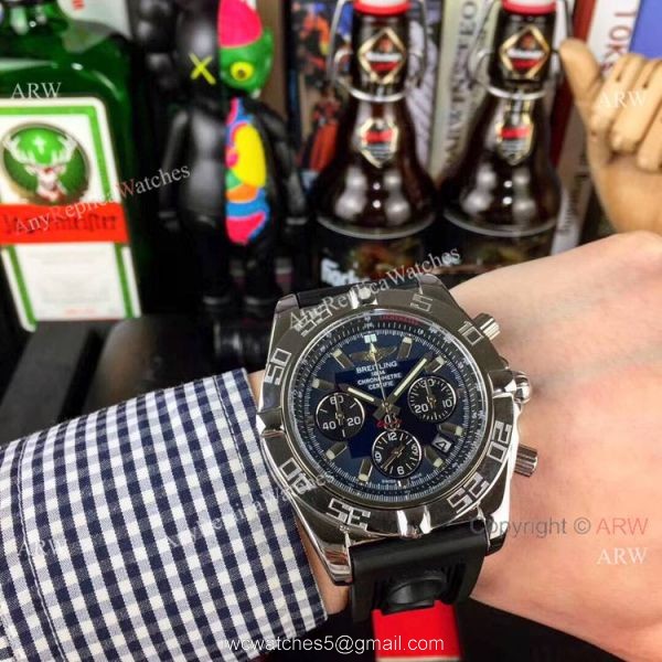 High Quality Breitling Chronomat 01 Watch Rose Gold Sub-dials 6