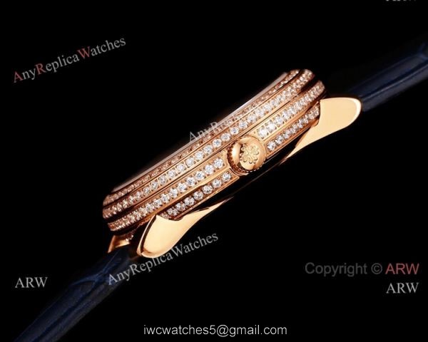 2020 Swiss Patek Philippe Geneve Complications Mother of Pearl Dial Rose Gold Watch 6
