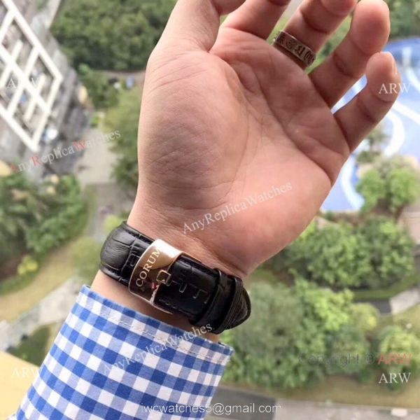 Replica Corum Big Bubble Rose Gold Limited Edition Watches 6