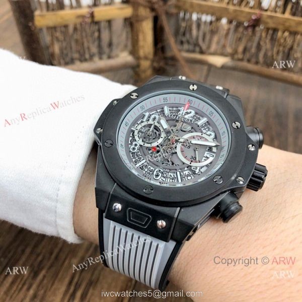 Best Copy Hublot Big Bang Unico Black Chronograph Watches 6