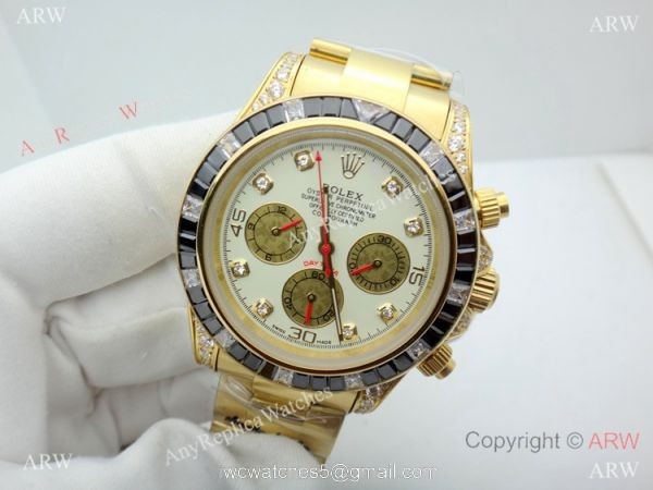 Limited Edition Daytona Rolex Rainbow Replica Watch 42mm 6