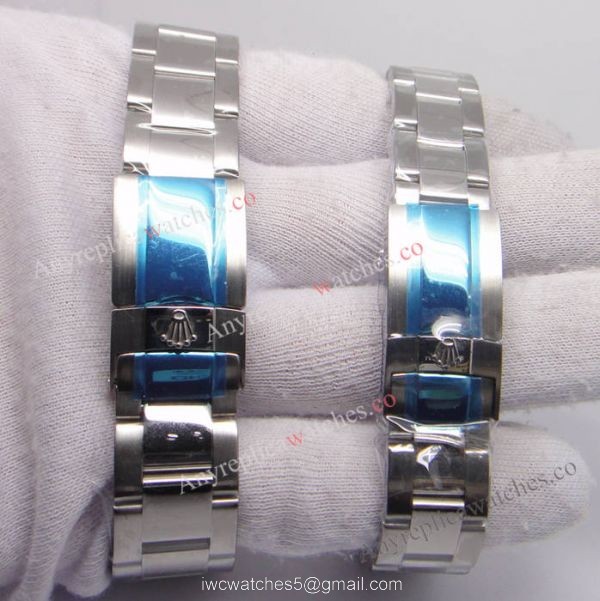 Replica rolex daytona stainless steel white face automatic watch 6