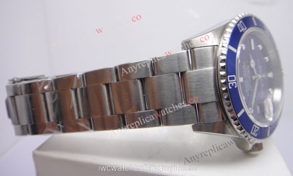 Swiss ETA Movement Rolex Blue Face Submariner 16610 Watch Classic Model 6