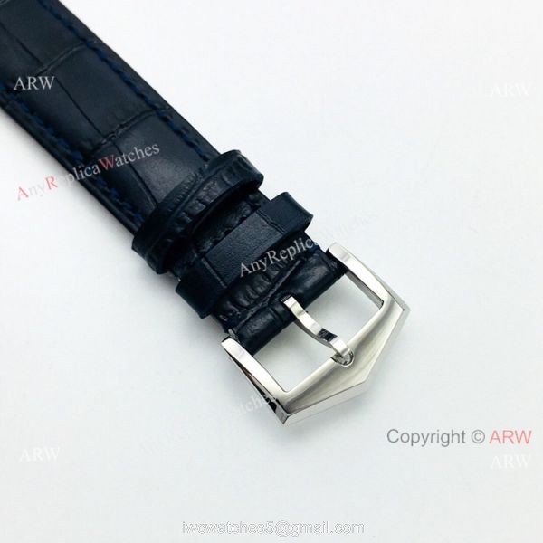 Swiss Copy Patek Philippe Calatrava PFF V2 Version Watch Blue Dial Diamond Bezel 6