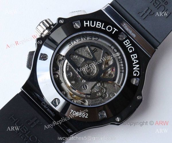 Swiss Grade Replica Hublot Big Bang V6 Chronograph Watch Black Case 6