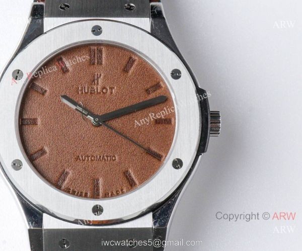 Swiss Grade Copy Hublot Classic Fusion V3 HUB1100 Watch Berluti Strap 6