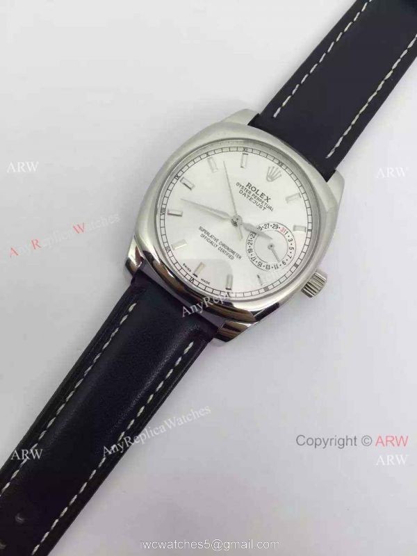 Replica Rolex Cellini Silver Dial Watch Swiss Grade Replica Watch 6