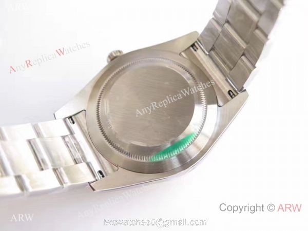 Replica Rolex Oyster Perpetual New Red Grape Dial Stainless Steel Swiss 3132 Watch JF Factory 6