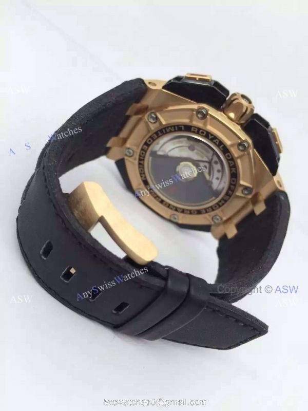 High Quality Copy Audemars Piguet Grand Prix Swiss Movement Yellow Gold Watch 6