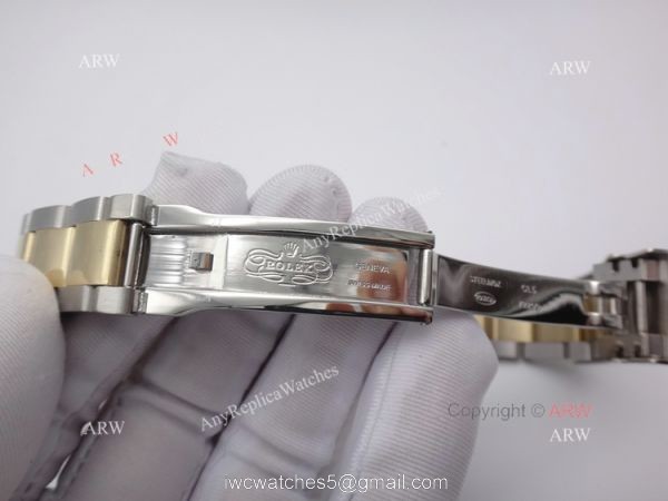 Rolex Oyster Perpetual Sky Dweller Replica Watch 2-Tone White 42mm 6