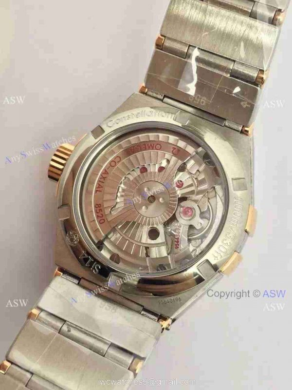 Replica Swiss Omega Constellation Watch Diamond Dial 6