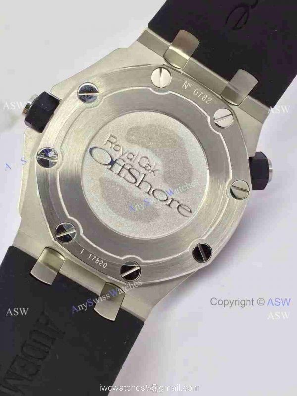 Replica Swiss Audemars Piguet Watch Diamond Dial case Leather Watch Strap 6