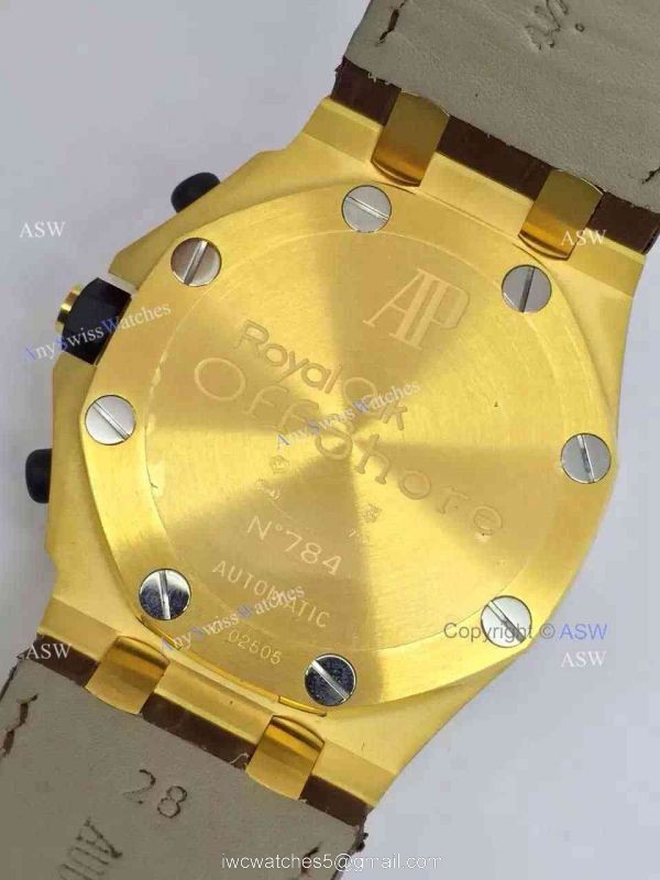 Swiss Copy Audemars Piguet Watch Yellow Case Diamond Dial / Diamond Case 6