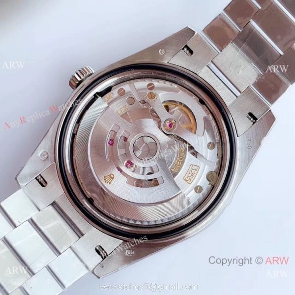 NEW Upgraded Swiss 3255 V3 Rolex Day Date II Watch / Rolex Ice Replica Watch 6