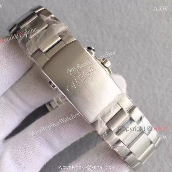 (OM)Swiss Copy Omega Seamaster 600m Planet Ocean Master Gray Chronograph Watch 6