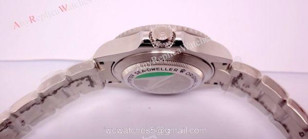 NEW UPGRADED Replica Rolex Sea-Dweller 4000m SS Watch Black Ceramic Bezel 6