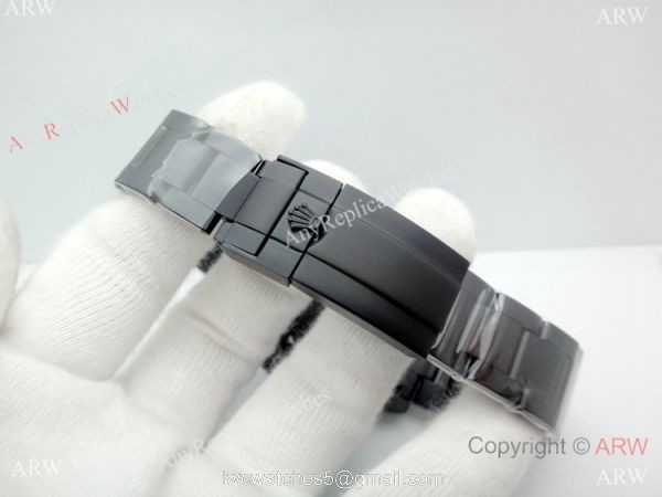 Newest Replica Rolex Daytona Automatic Watch w/ All Black Case 6