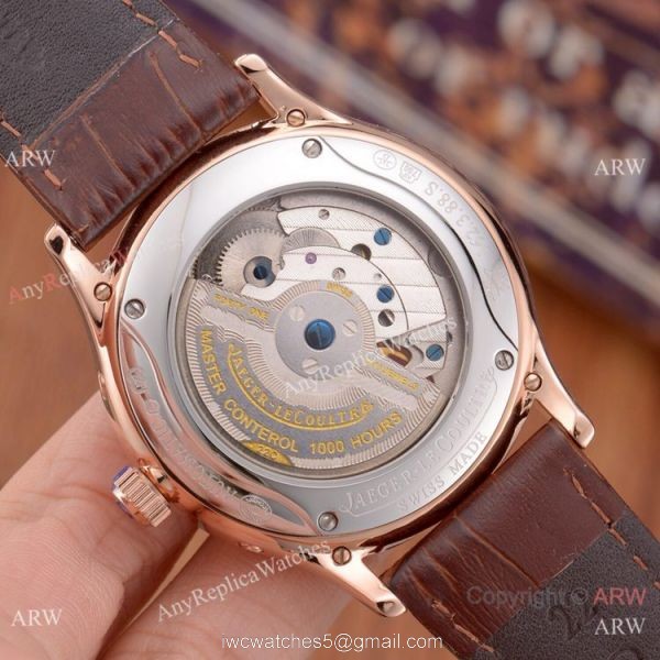 Jaeger-LeCoultre Master Tourbillon Rose Gold Watch Best Copy 6
