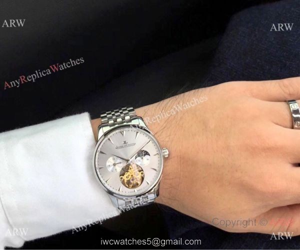 Best Replica Jaeger-LeCoultre Tourbillon Stainless steel 42mm Watch 6