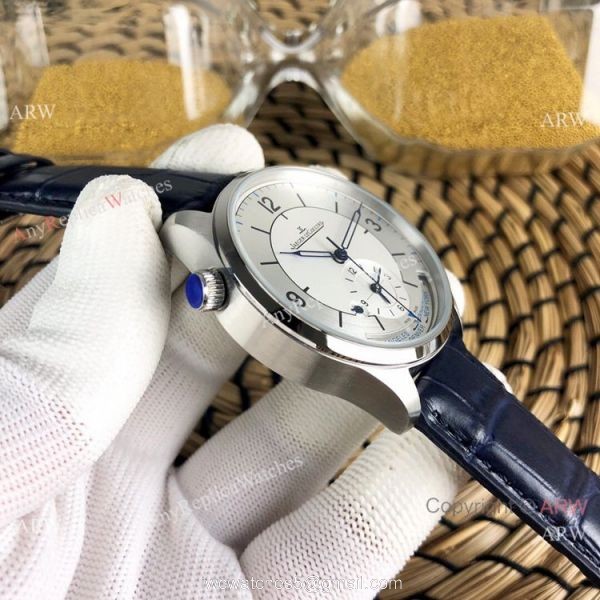 Copy Jaeger-LeCoultre Master Geographic Silver Dial watches 6