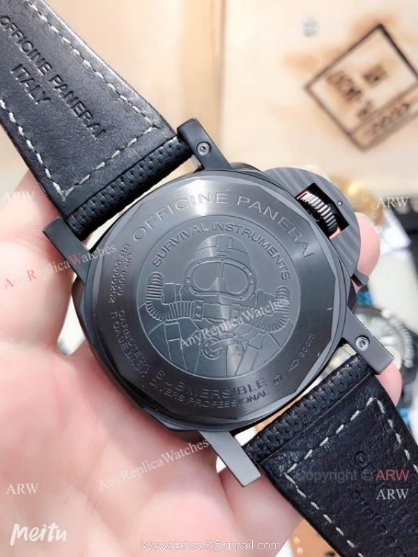 New Replica Panerai Luminor Submersible Men watches Carbotech Case Camouflage Face 6