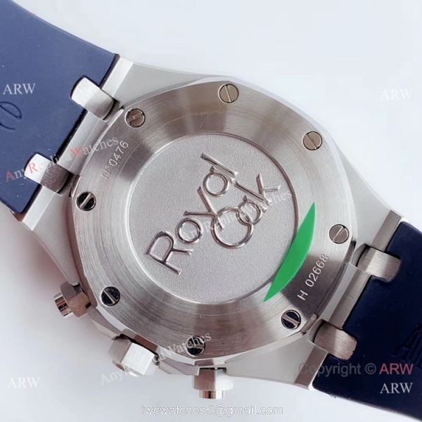 BF Factory Audemars Piguet Royal Oak Chronograph Blue Dial Replica Watch 6
