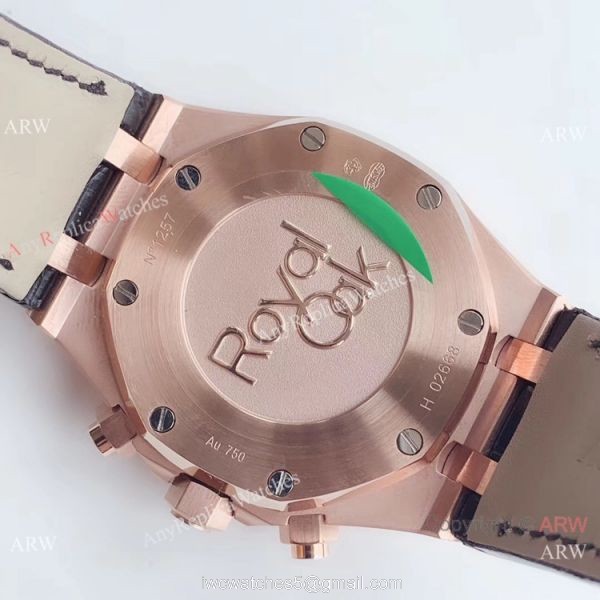 BF Swiss Audemars Piguet Royal Oak 26331OR Rose Gold Black Watch Super Clone 6