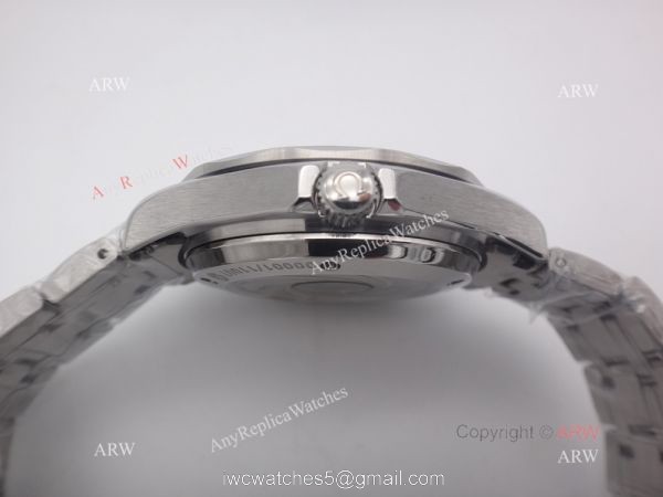 AAA Grade Omega Seamaster 007 Replica Watch Stainless Steel Black Bezel 6