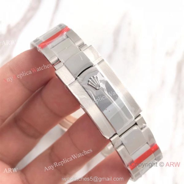 Bp Factory Rolex Oyster DateJust II 41mm Watch SS Grey Diamond Dial 6