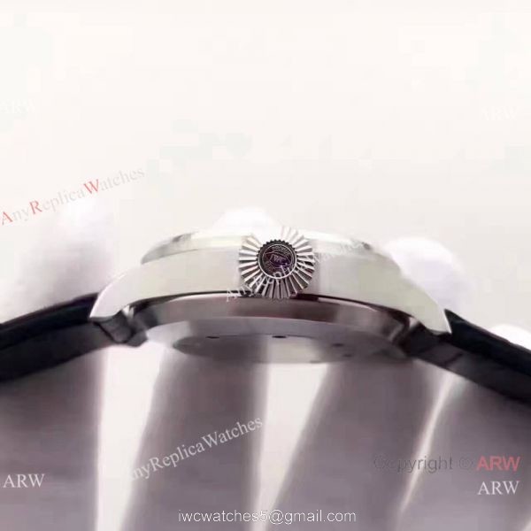 New IWC Big Pilots 7 days Muhammad Ali Watch SS BlueBlack Dial 6