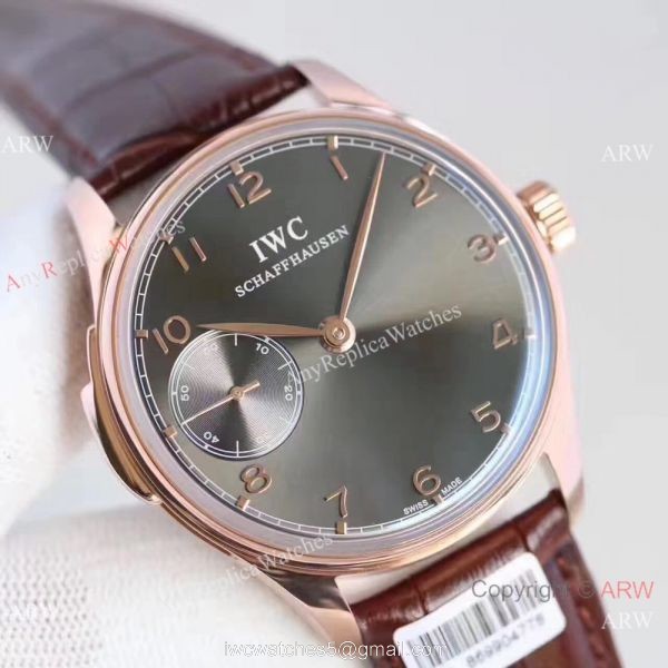 IWC Portuguese IW95290 Minute Repeater Fake Watch Rose Gold 43mm 6