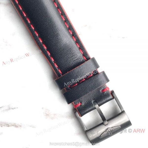Replica Swiss Breitling Avenger 2 Seawolf Watch Black Arabic Dial 6