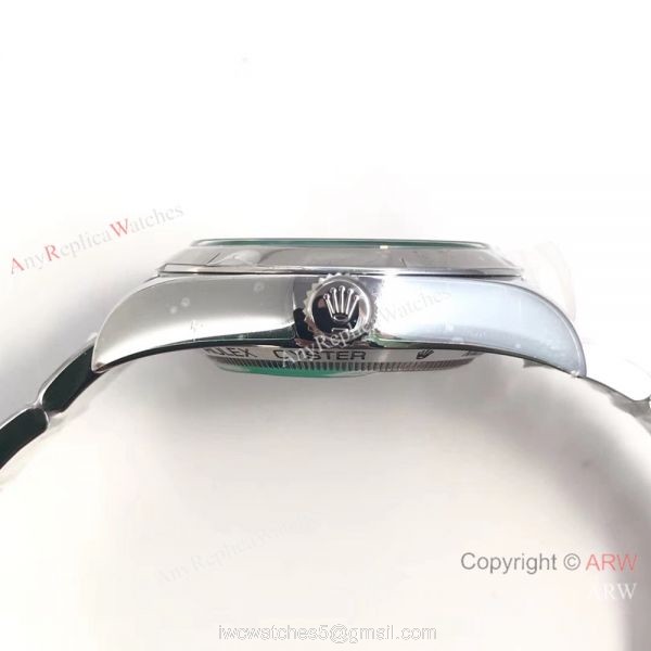 AR Factory Swiss Rolex Milgauss 904L Stainless Steel Watch Green Glass 40mm 6