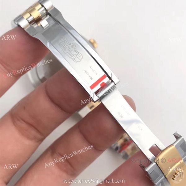 (EW) Rolex Datejust II Gold Micor Face Jubilee Watch ETA 3255 Movement 6