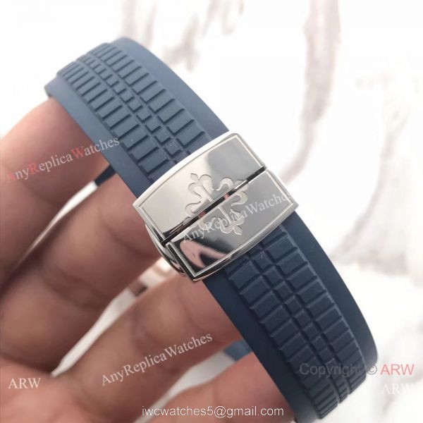 Swiss Grade Patek Philippe Aquanaut 5168G Watch SS Blue Dial 6