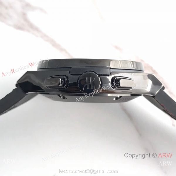 Swiss Hublot Big Bang Black Skeleton Dial Mens Watch Copy 7750 Valjoux 6