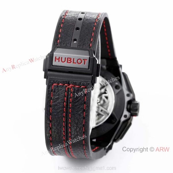 (HBBV6) Copy Hublot Big Bang Ferrari Ceramic Chronograph Watch Swiss Grade 6