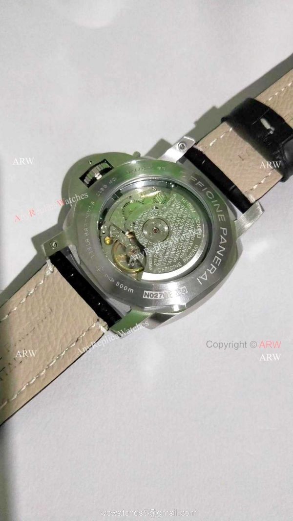 Copy AM365 Panerai Luminor Equation SS Orange Number Watch 6