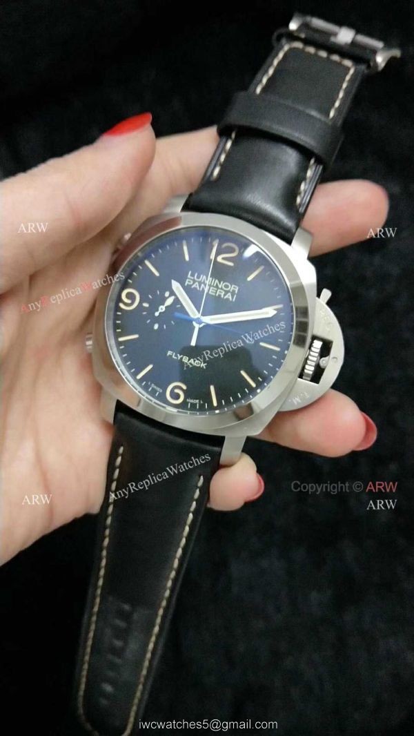 New Copy Panerai Luminor Chrono Flyback Automatic PAM 524 Watch 6
