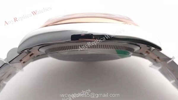 Swiss Grade 2 Tone Rose Gold Rolex Datejust 36mm Jubilee Watch AR Factory 6