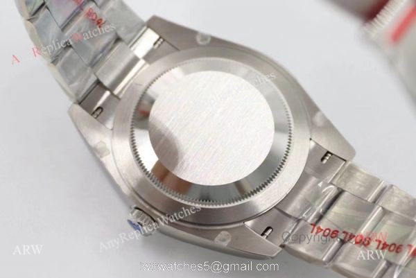 (EW) New Rolex Oyster Perpetual Silver Dial Men Watches 41mm 904L Swiss Replica 6