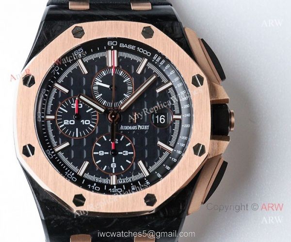 JF AUDEMARS PIGUET 26400 CAL.3126 44MM ROSE GOLD CASE WATCH 6