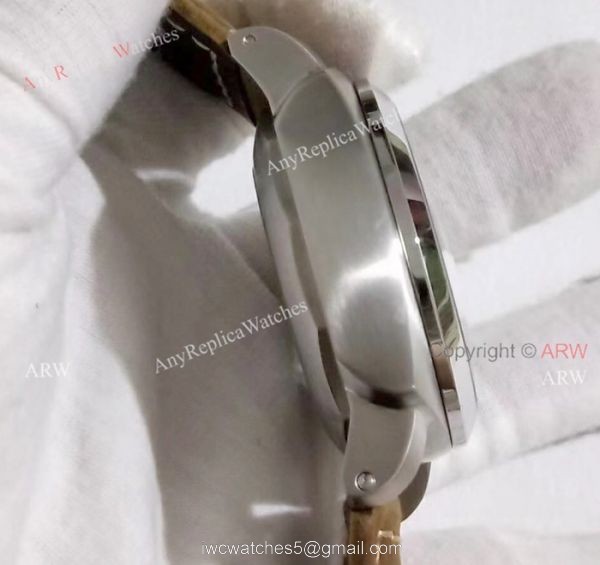 Panerai AAA Replica Watches Panerai Luminor 1950 Stainless Steel Black Dial Watch 6